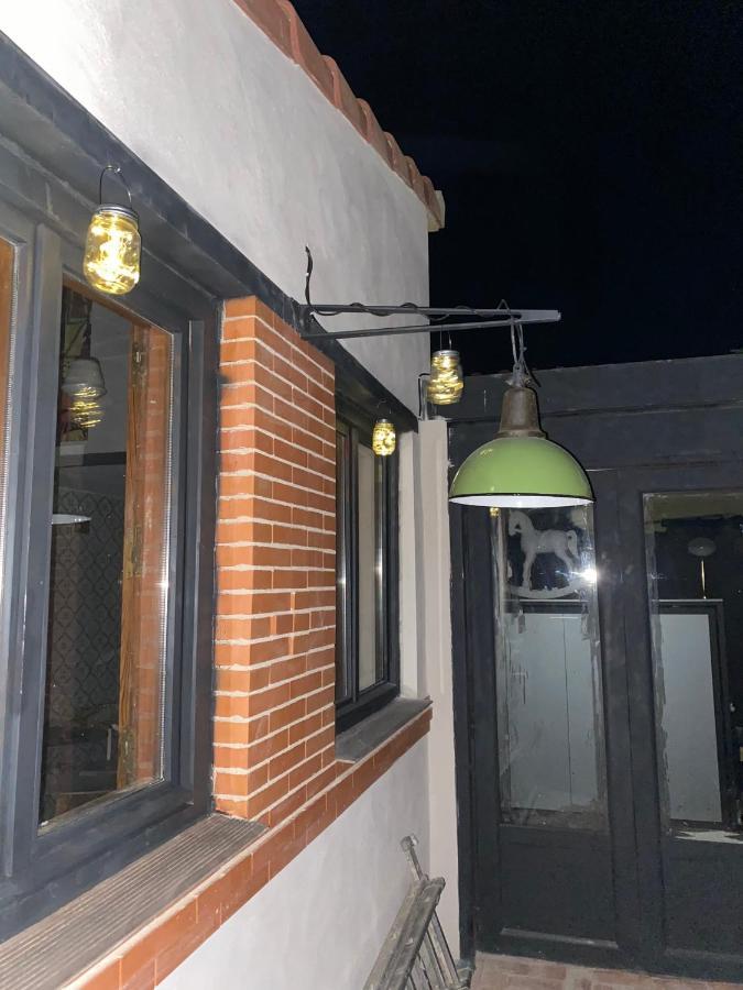 Casa Rural Alfoz, -Tiny House- Con Patio Privado Y Barbacoa Velliza Ngoại thất bức ảnh
