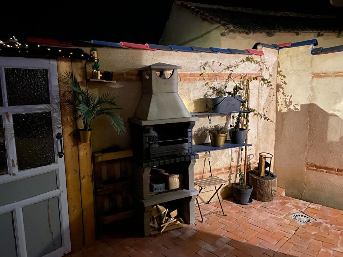 Casa Rural Alfoz, -Tiny House- Con Patio Privado Y Barbacoa Velliza Ngoại thất bức ảnh