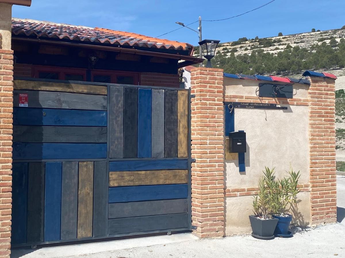 Casa Rural Alfoz, -Tiny House- Con Patio Privado Y Barbacoa Velliza Ngoại thất bức ảnh