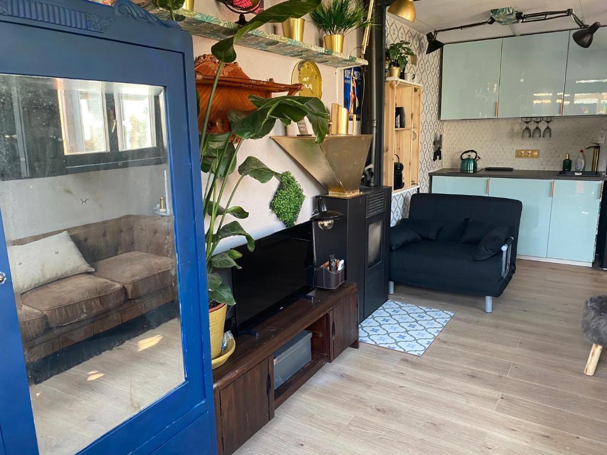 Casa Rural Alfoz, -Tiny House- Con Patio Privado Y Barbacoa Velliza Ngoại thất bức ảnh