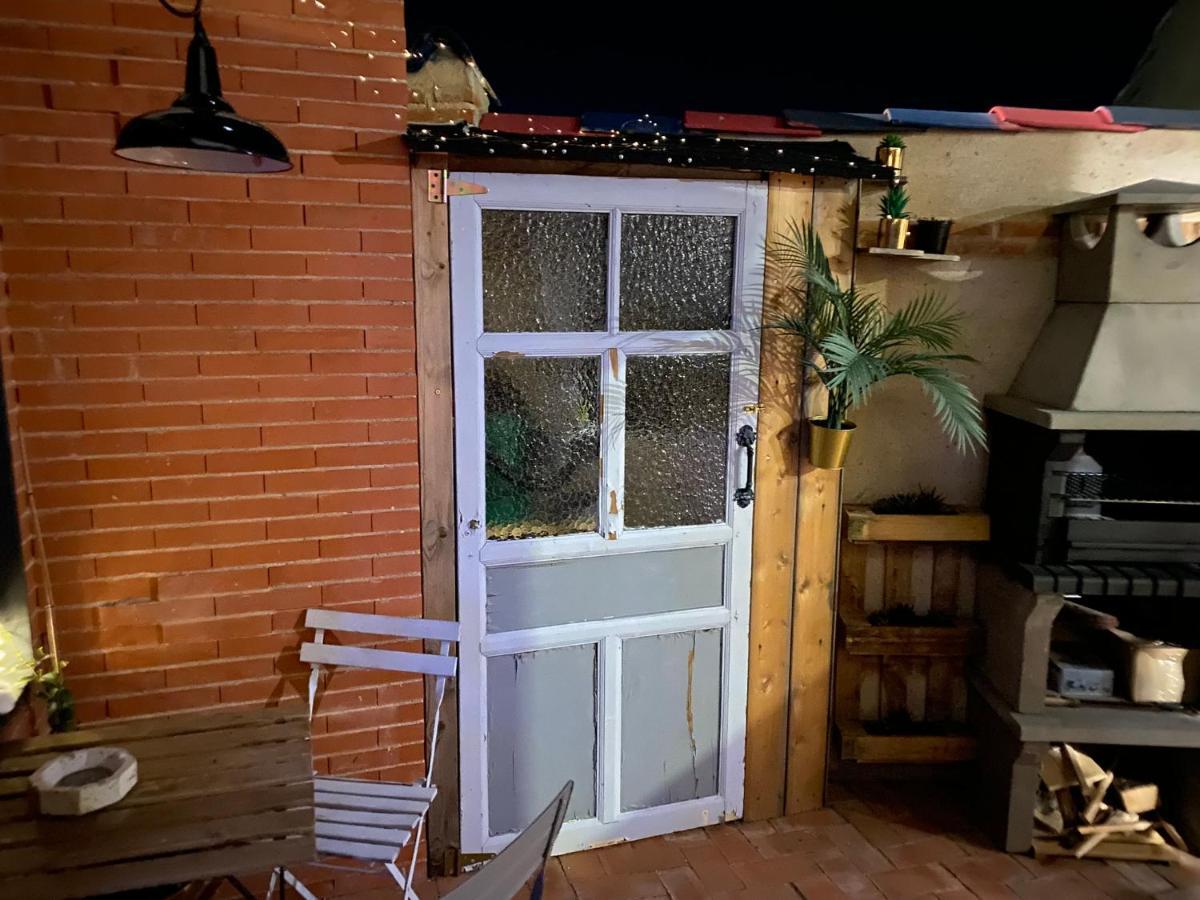 Casa Rural Alfoz, -Tiny House- Con Patio Privado Y Barbacoa Velliza Ngoại thất bức ảnh