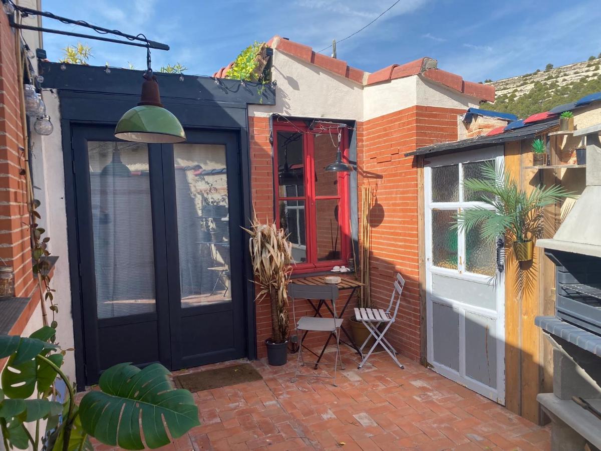Casa Rural Alfoz, -Tiny House- Con Patio Privado Y Barbacoa Velliza Ngoại thất bức ảnh