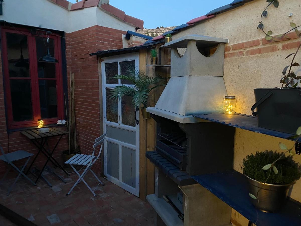 Casa Rural Alfoz, -Tiny House- Con Patio Privado Y Barbacoa Velliza Ngoại thất bức ảnh