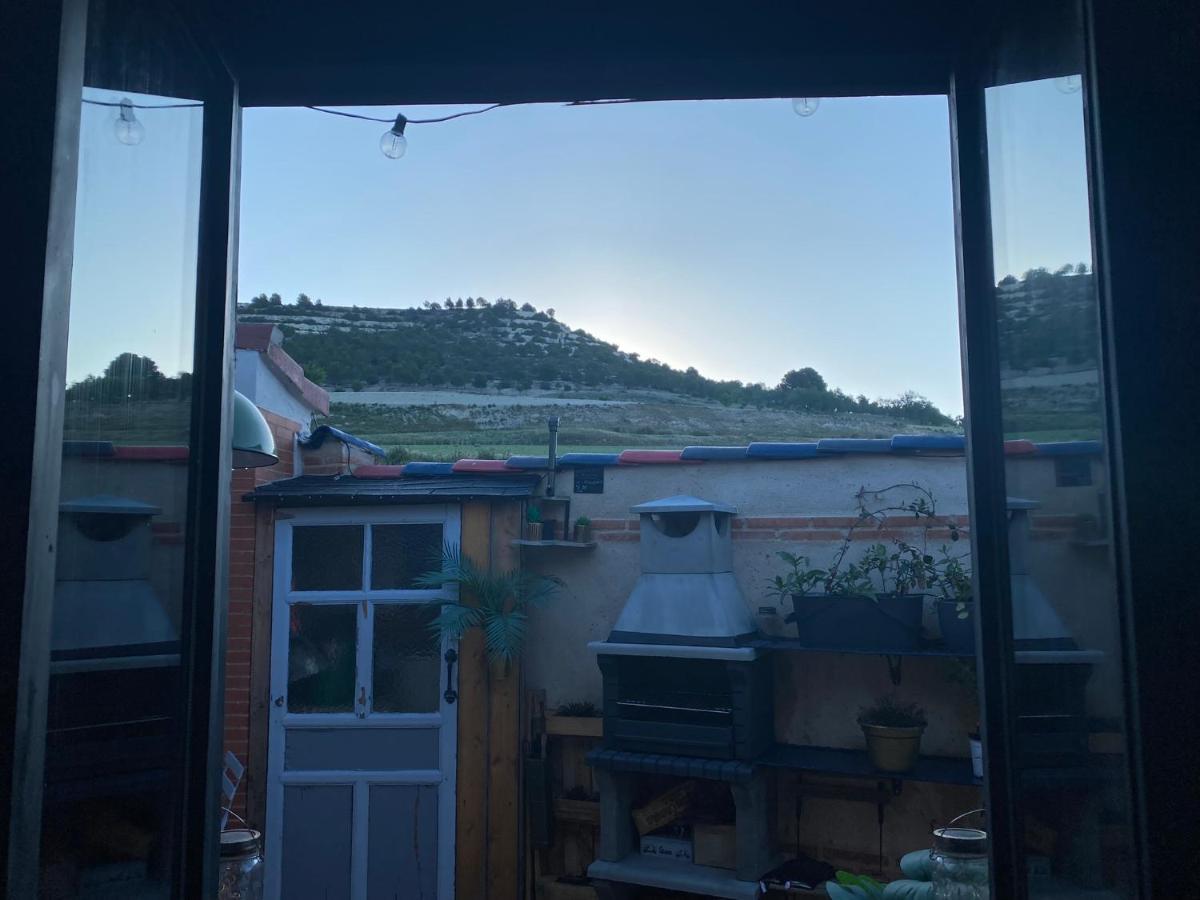 Casa Rural Alfoz, -Tiny House- Con Patio Privado Y Barbacoa Velliza Ngoại thất bức ảnh