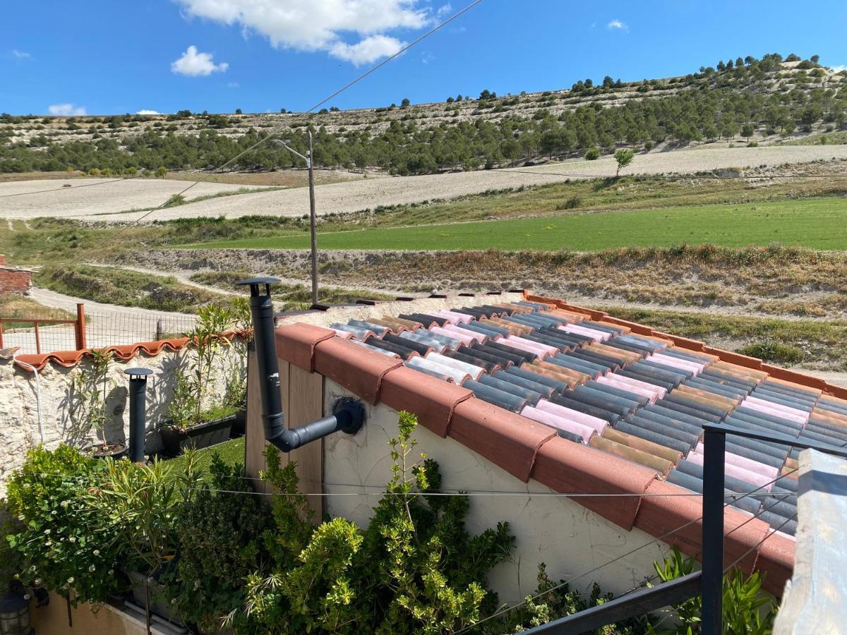 Casa Rural Alfoz, -Tiny House- Con Patio Privado Y Barbacoa Velliza Ngoại thất bức ảnh